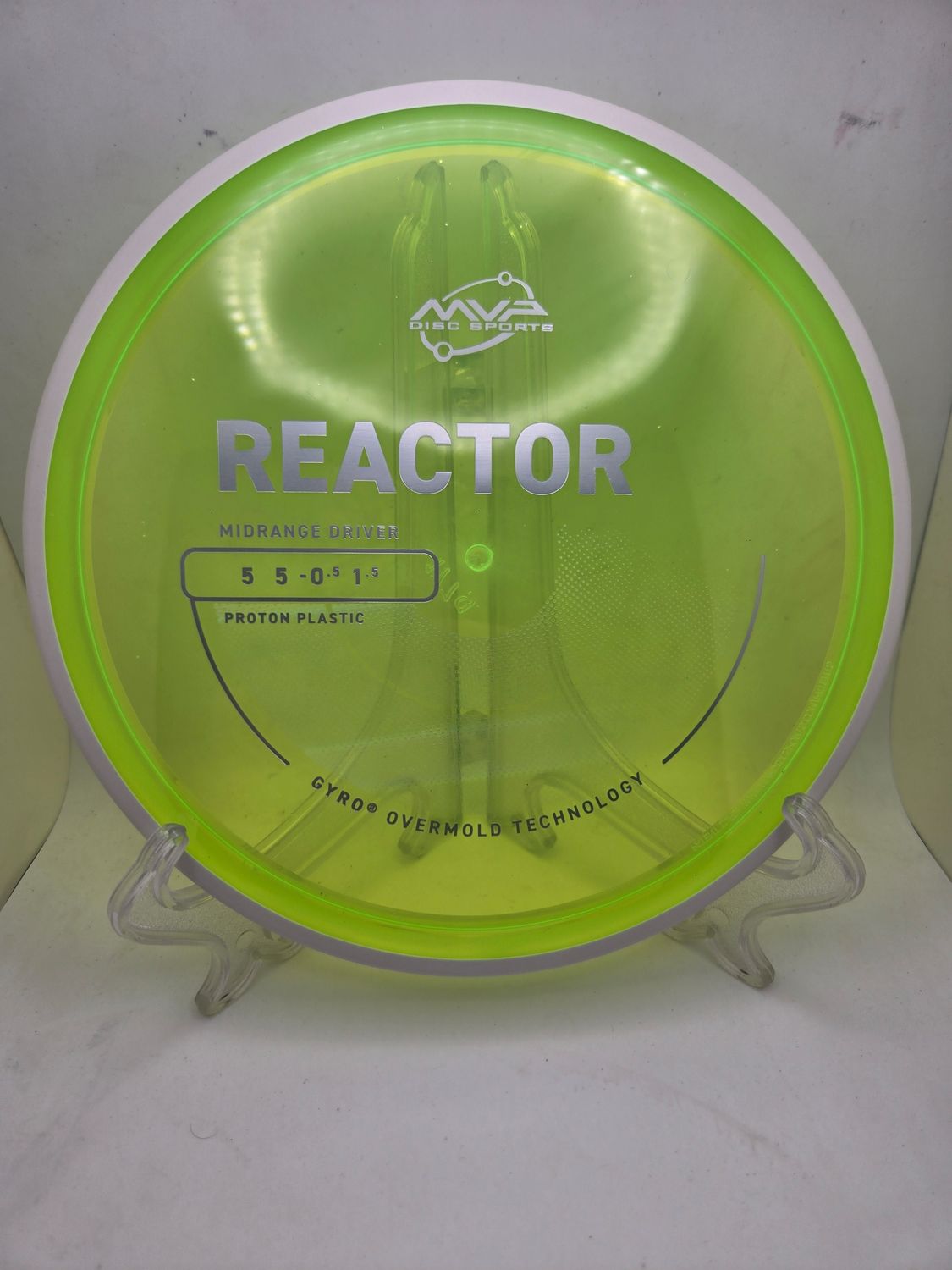 MVP Discsn Proton Reactor Dayglow Green 177g