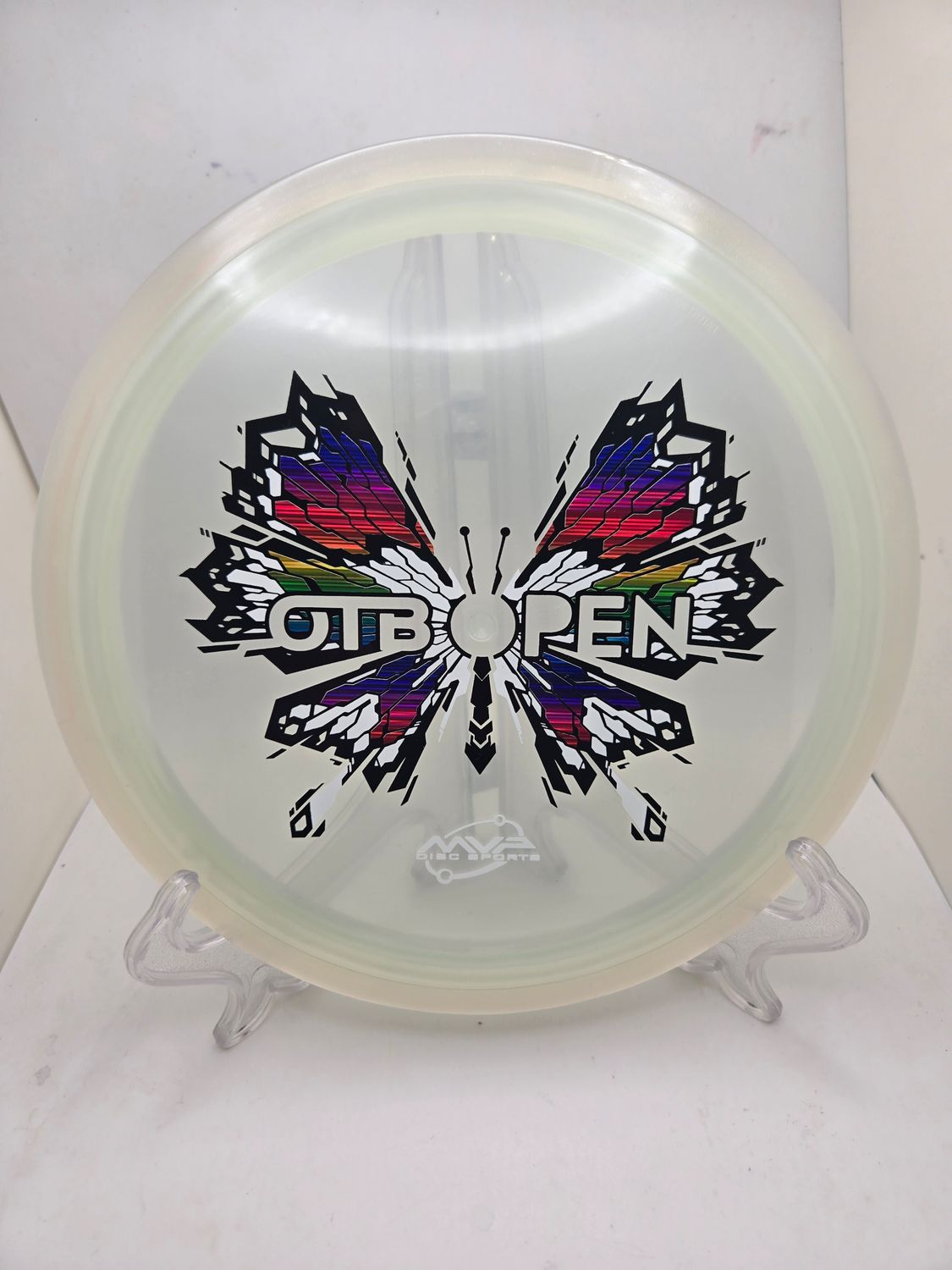 Axiom Discs OTB Open 2026 Prism Proton Soft Insanity - Clear Plate Clear Rim 157g