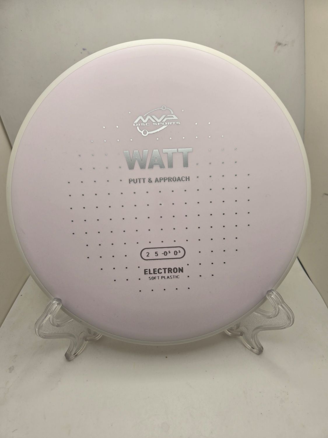 MVP Discs Electron Watt Soft Light Pink/White Rim 170g