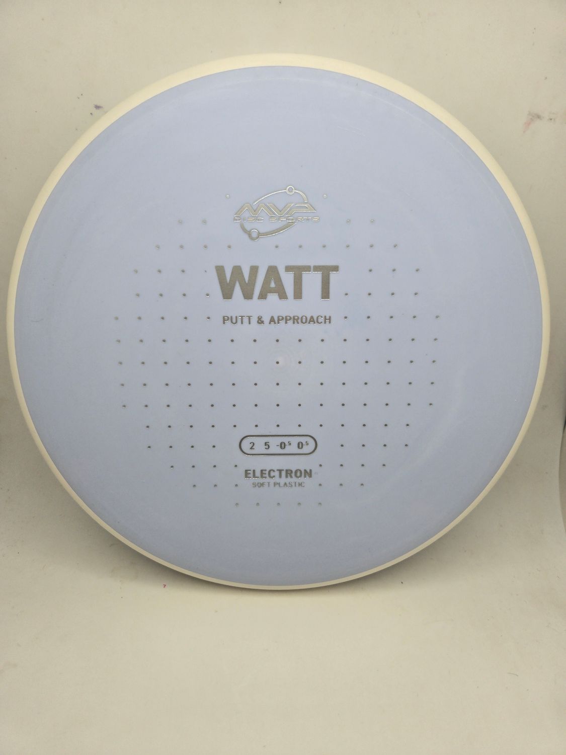 MVP Discs Electron Soft Watt Light Blue/White Rim 173g
