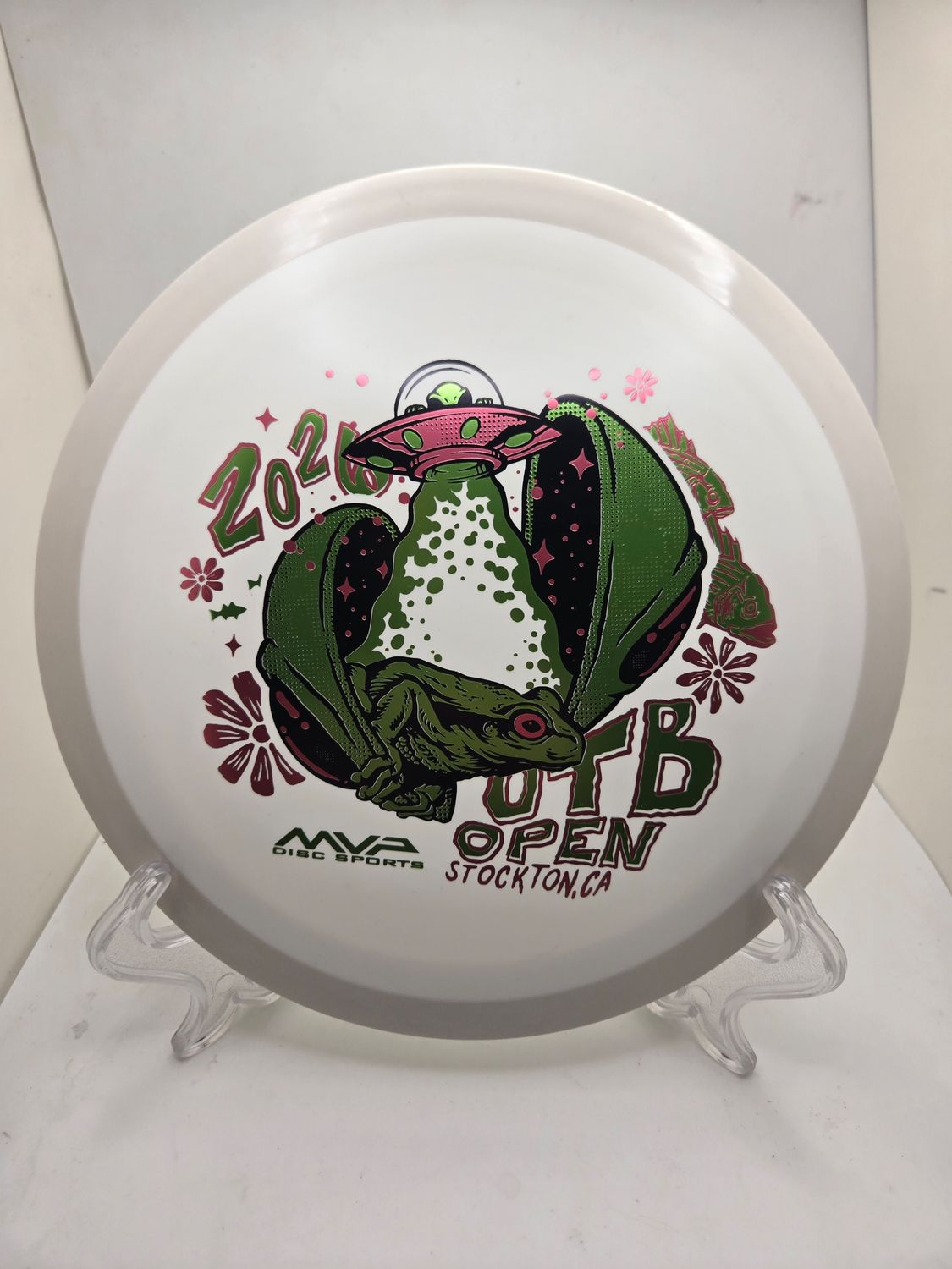 Axiom OTB Open 2026 Fission Delirium White with Tan Rim 175g