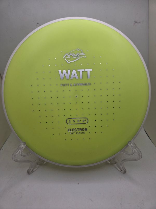MVP Discs Electron Watt Soft Yellow/White Rim 174g