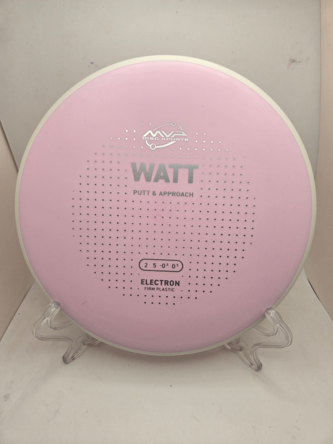 MVP Discs Electron Watt Firm Light Pink/White Rim 173g