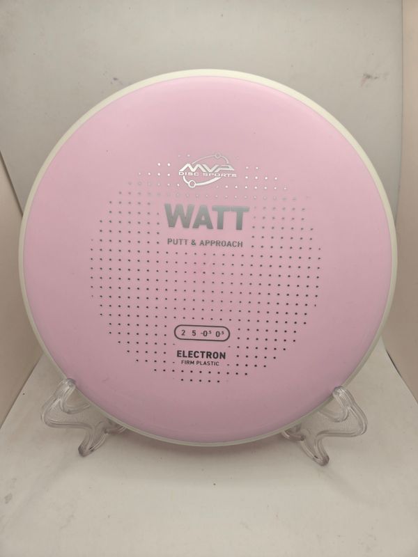 MVP Discs Electron Watt Firm Light Pink/White Rim 173g