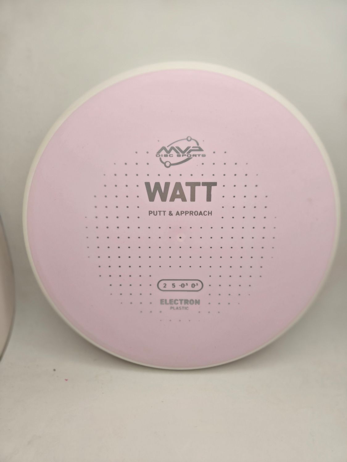 MVP Discs Electron Watt Light Pink/White Rim 171g