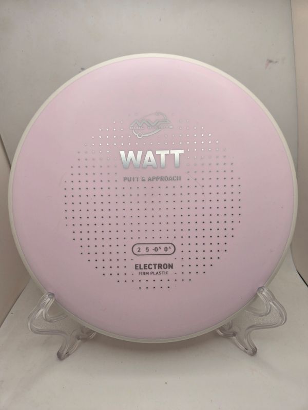MVP Discs Electron Watt Firm Light Pink/White Rim 174g