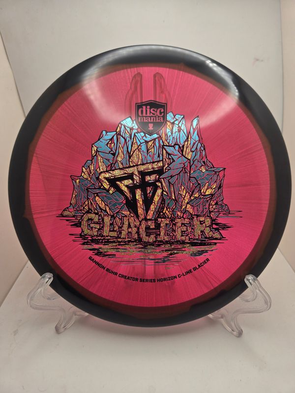 Discmania Discs Gannon Buhr Creator Series Horizon C-Line Glacier (Triple Foil) Red and Black 177g