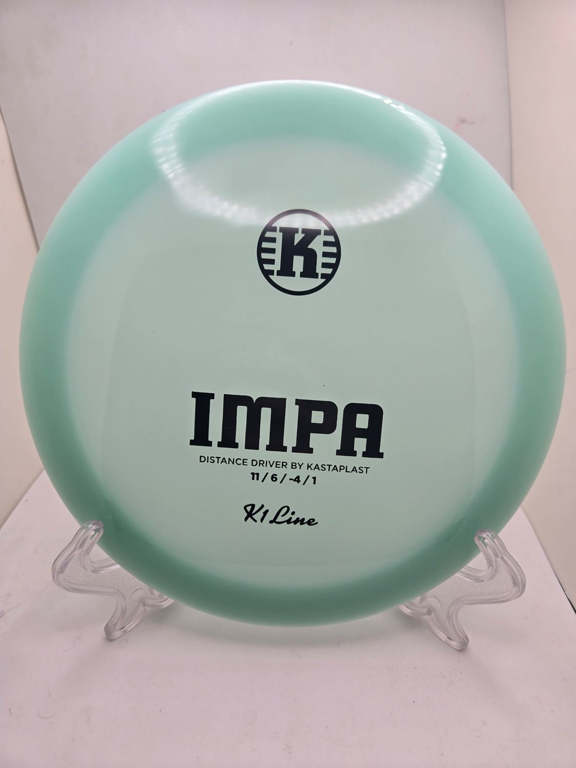 Kasterplast First Run Mint K1 Impa Black Stamp 173g
