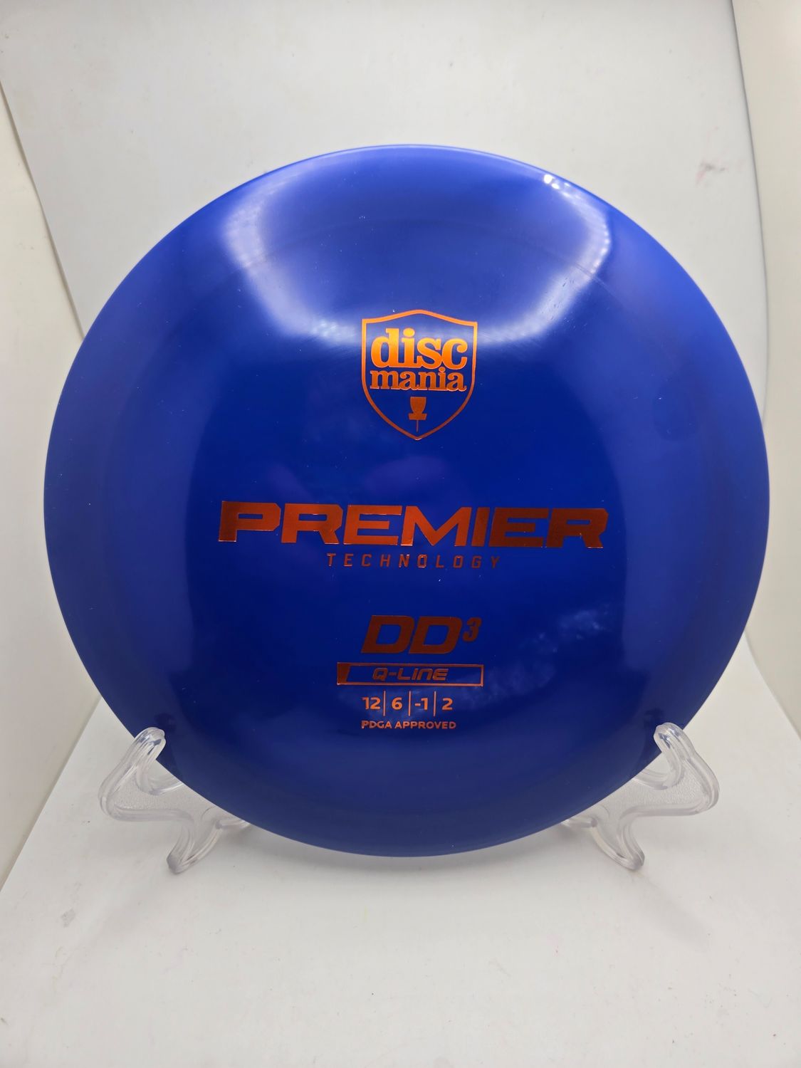 Discmania Discs Q-Line Premier Technology DD3 Blue 173g