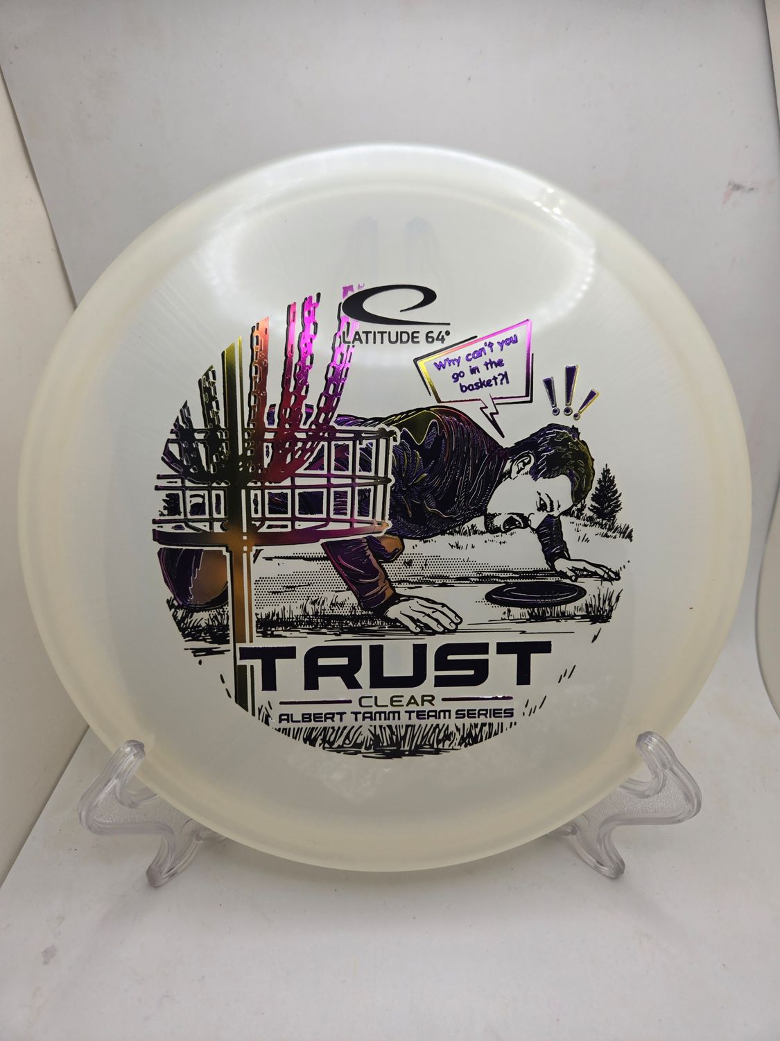 Latitude 64 Clear Trust - Albert Tamm Team Series Pearl White 179g
