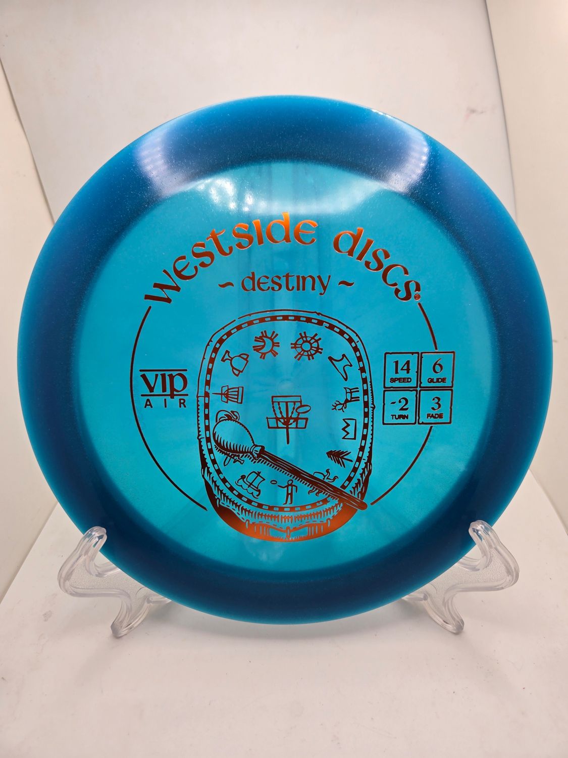 Westside Discs Blue VIP Air Destiny 156g