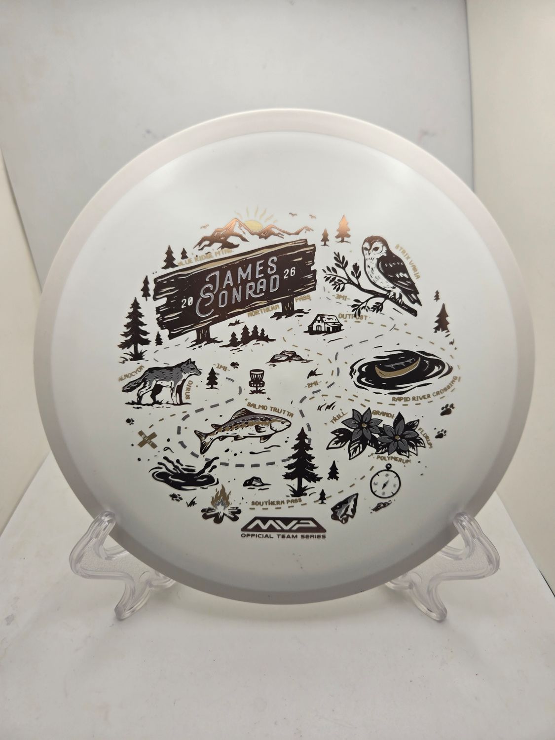 MVP Fission Trail - James Conrad Team Series 2026 White 163g