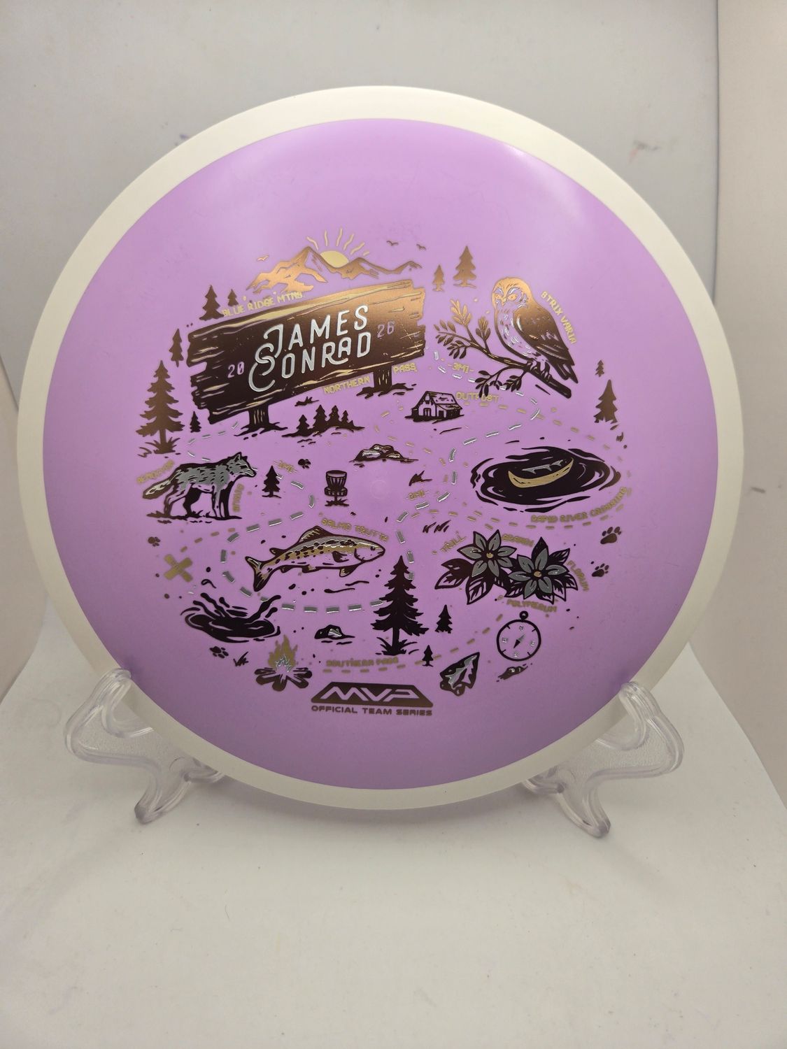 MVP Fission Trail - James Conrad Team Series 2026 Purple 168g
