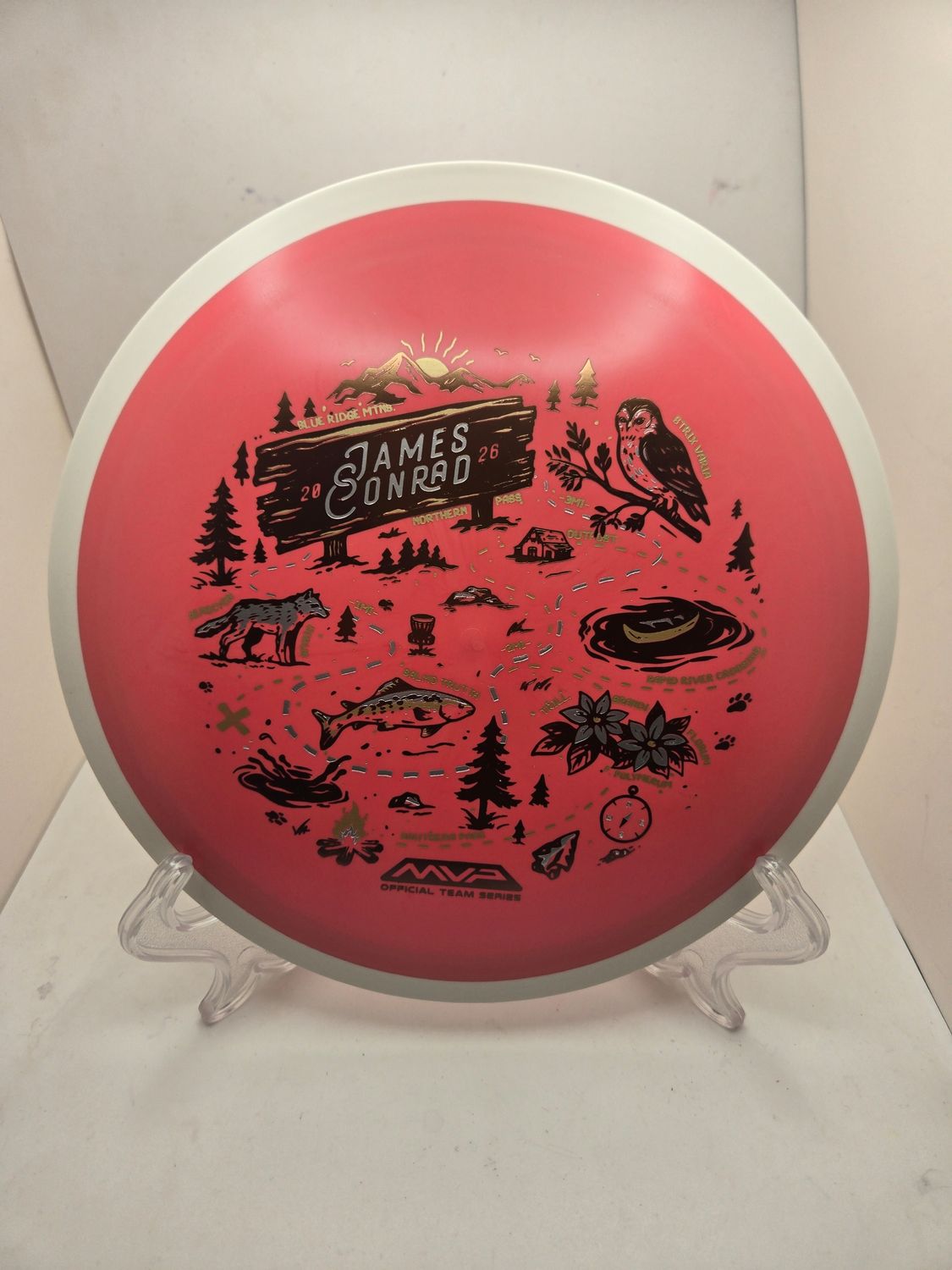 MVP Fission Trail - James Conrad Team Series 2026 Salmon 163g