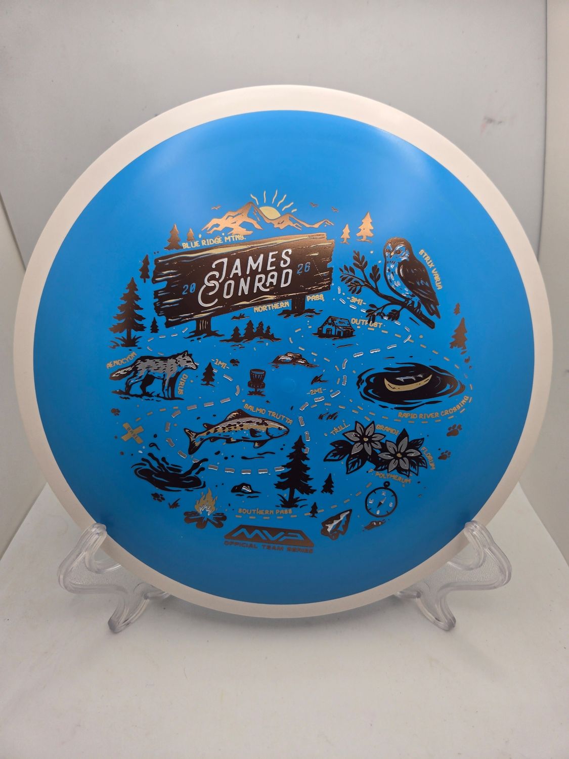 MVP Fission Trail - James Conrad Team Series 2026 Blue 165g