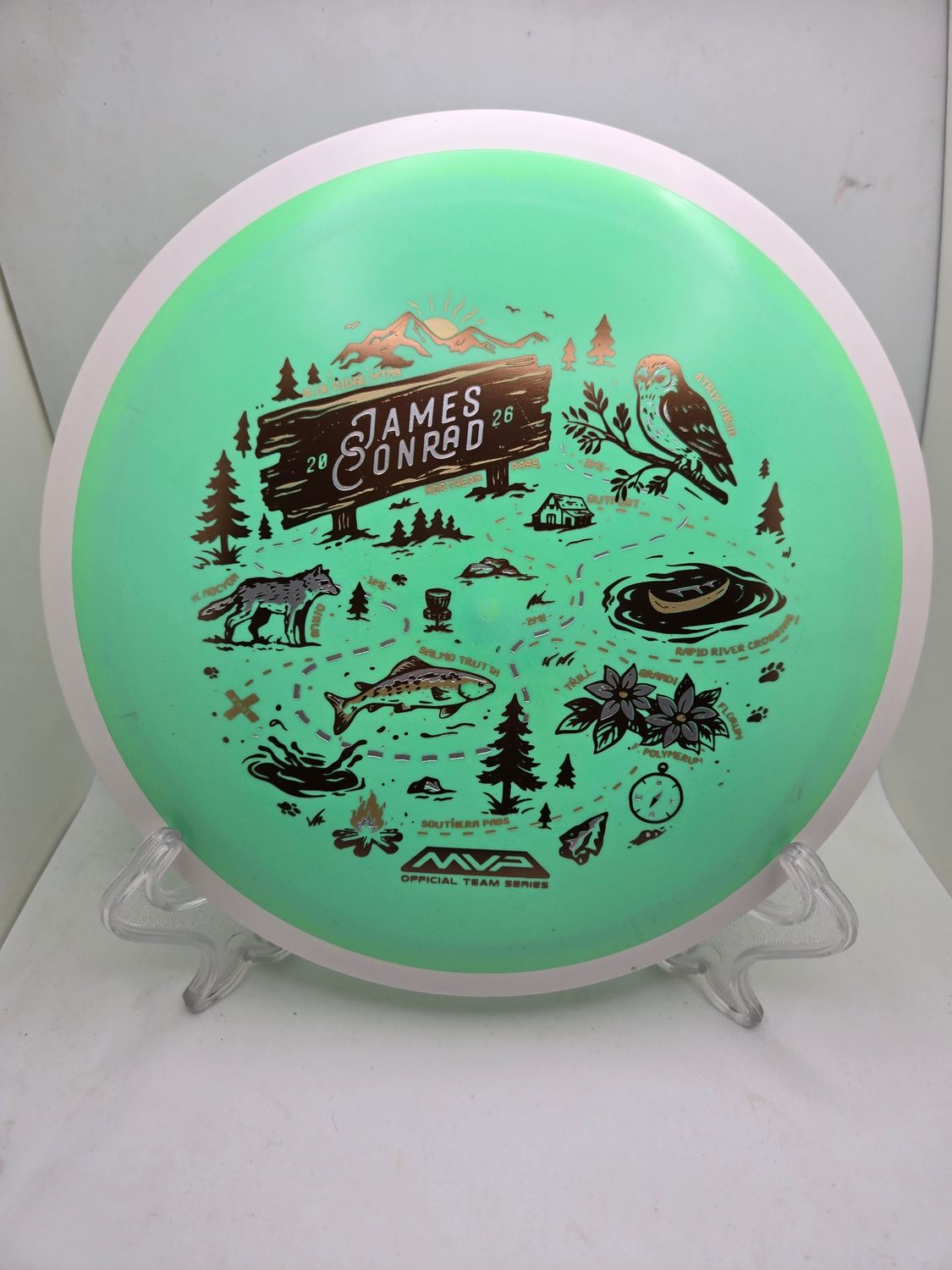 MVP Fission Trail - James Conrad Team Series 2026 Green 151g