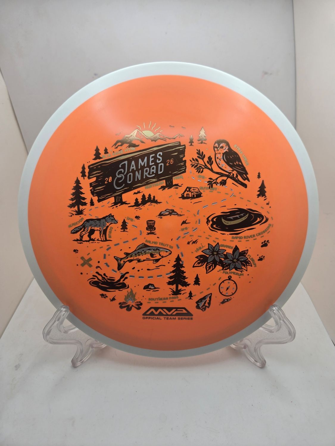 MVP Fission Trail - James Conrad Team Series 2026 Orange 142g