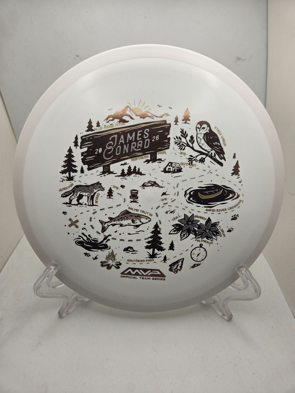 MVP Fission Trail - James Conrad Team Series 2026 White 158g