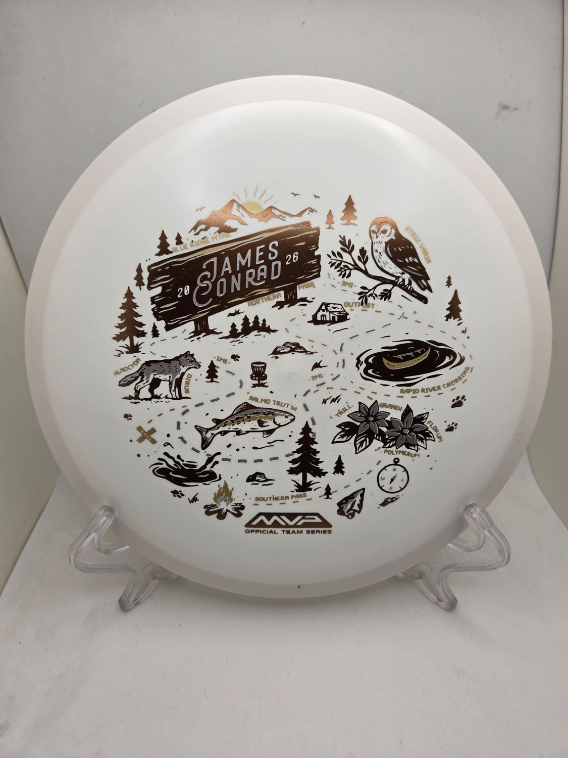 MVP Fission Trail - James Conrad Team Series 2026 White 142g