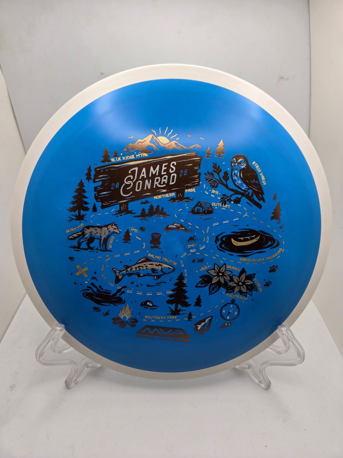 MVP Fission Trail - James Conrad Team Series 2026 Blue 163g