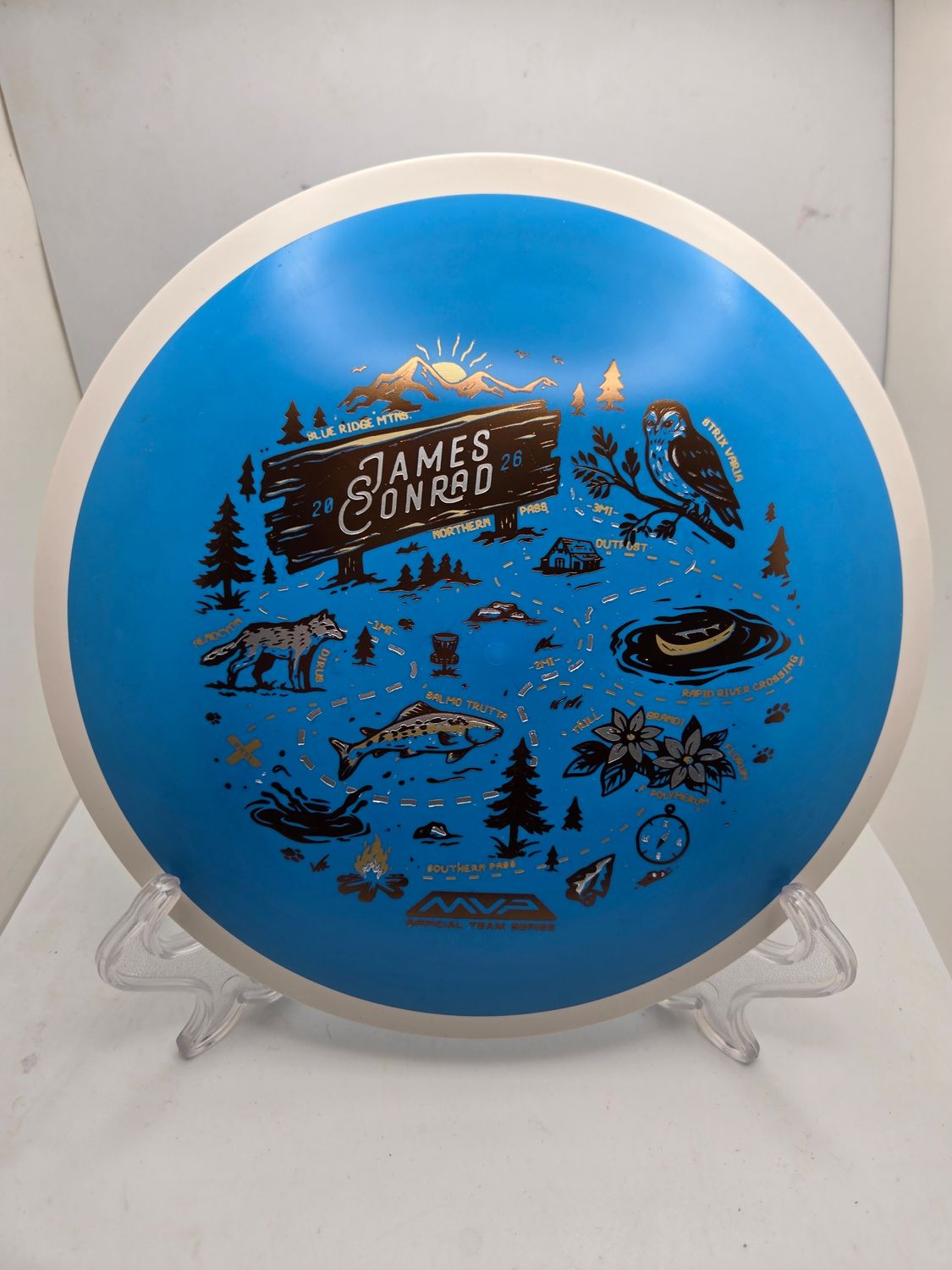 MVP Fission Trail - James Conrad Team Series 2026 Blue 169g