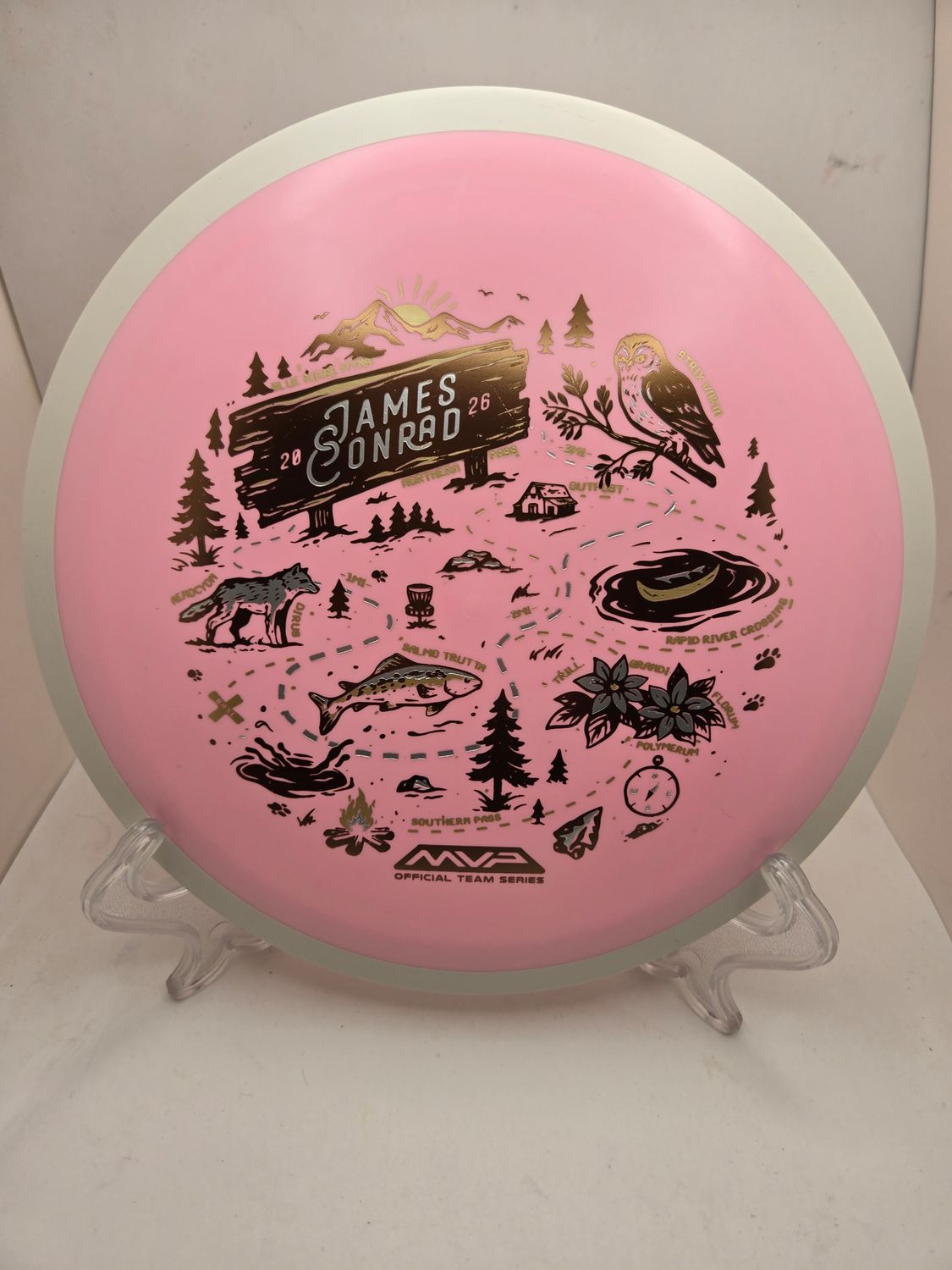MVP Fission Trail - James Conrad Team Series 2026 Pink 168g