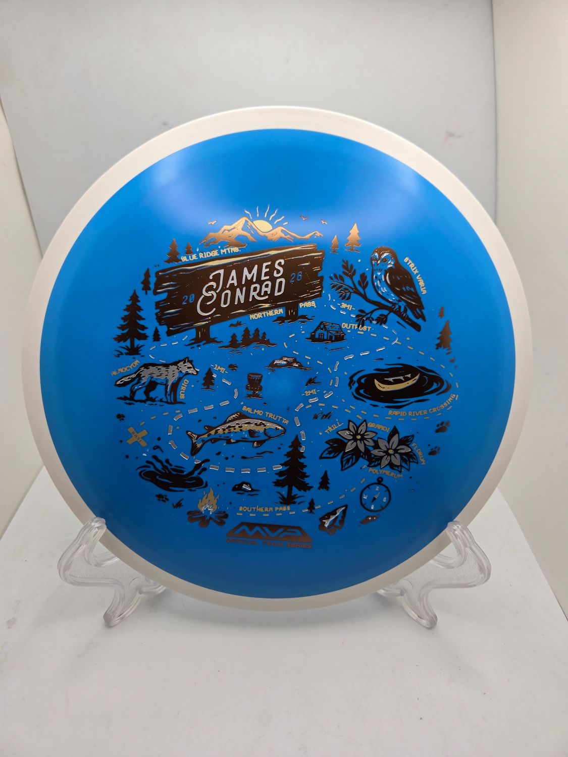 MVP Fission Trail - James Conrad Team Series 2026 Blue 156g
