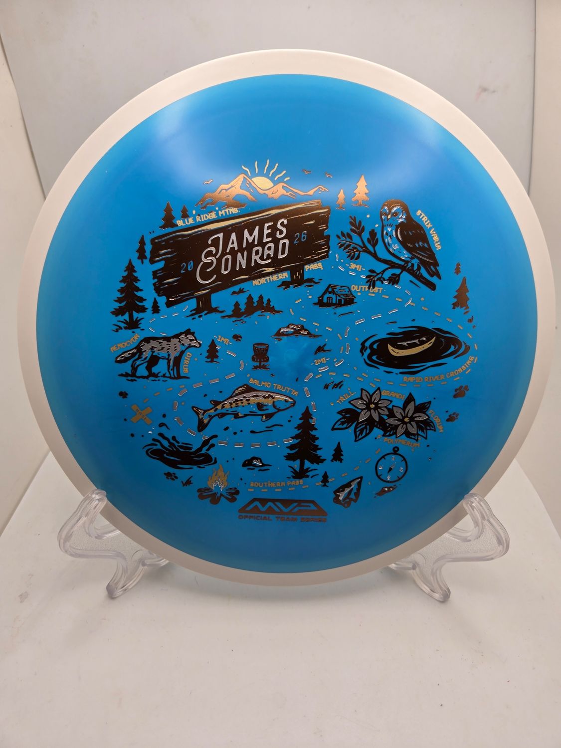 MVP Fission Trail - James Conrad Team Series 2026 Blue 164g