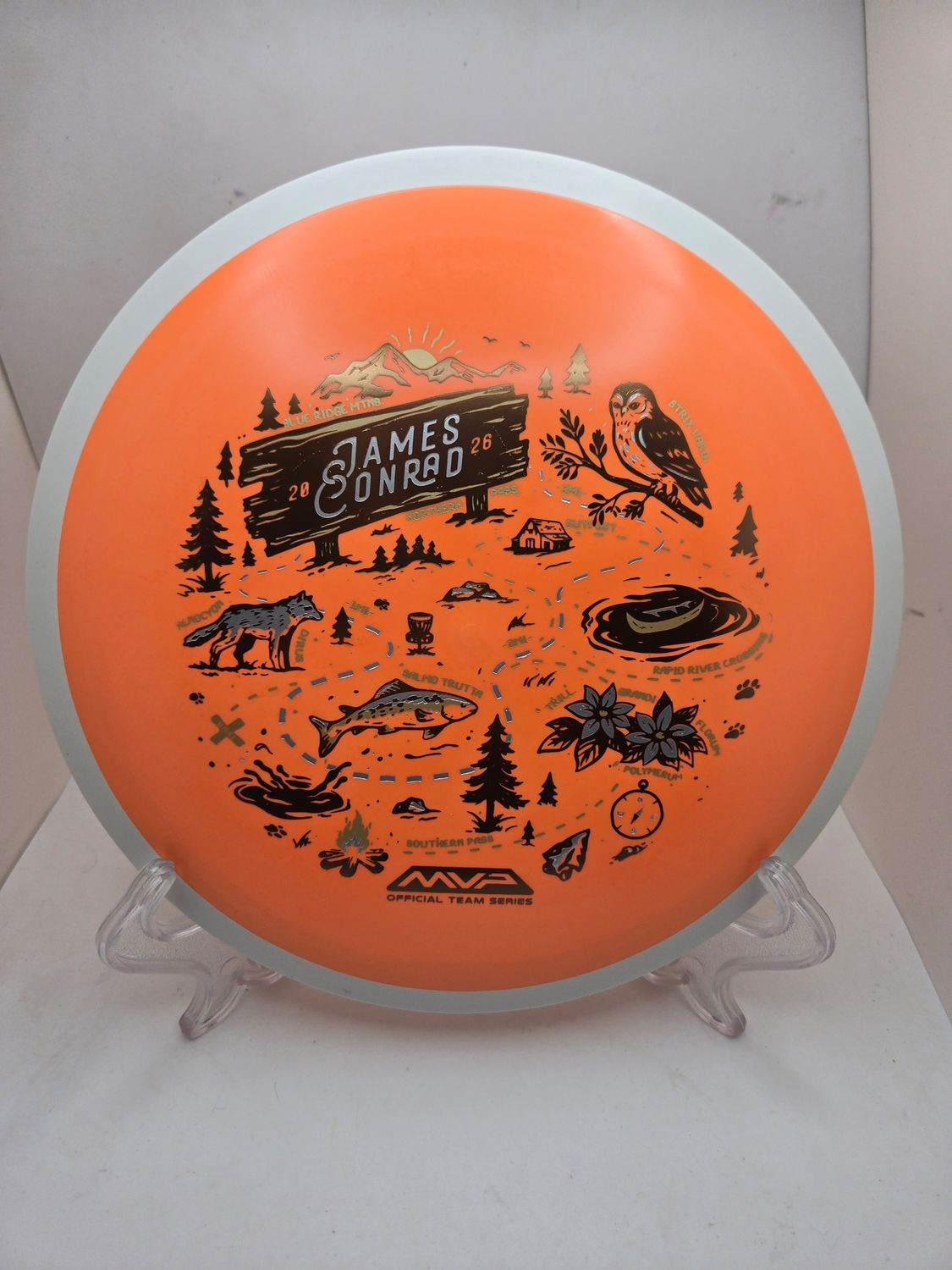 MVP Fission Trail - James Conrad Team Series 2026 Orange 151g