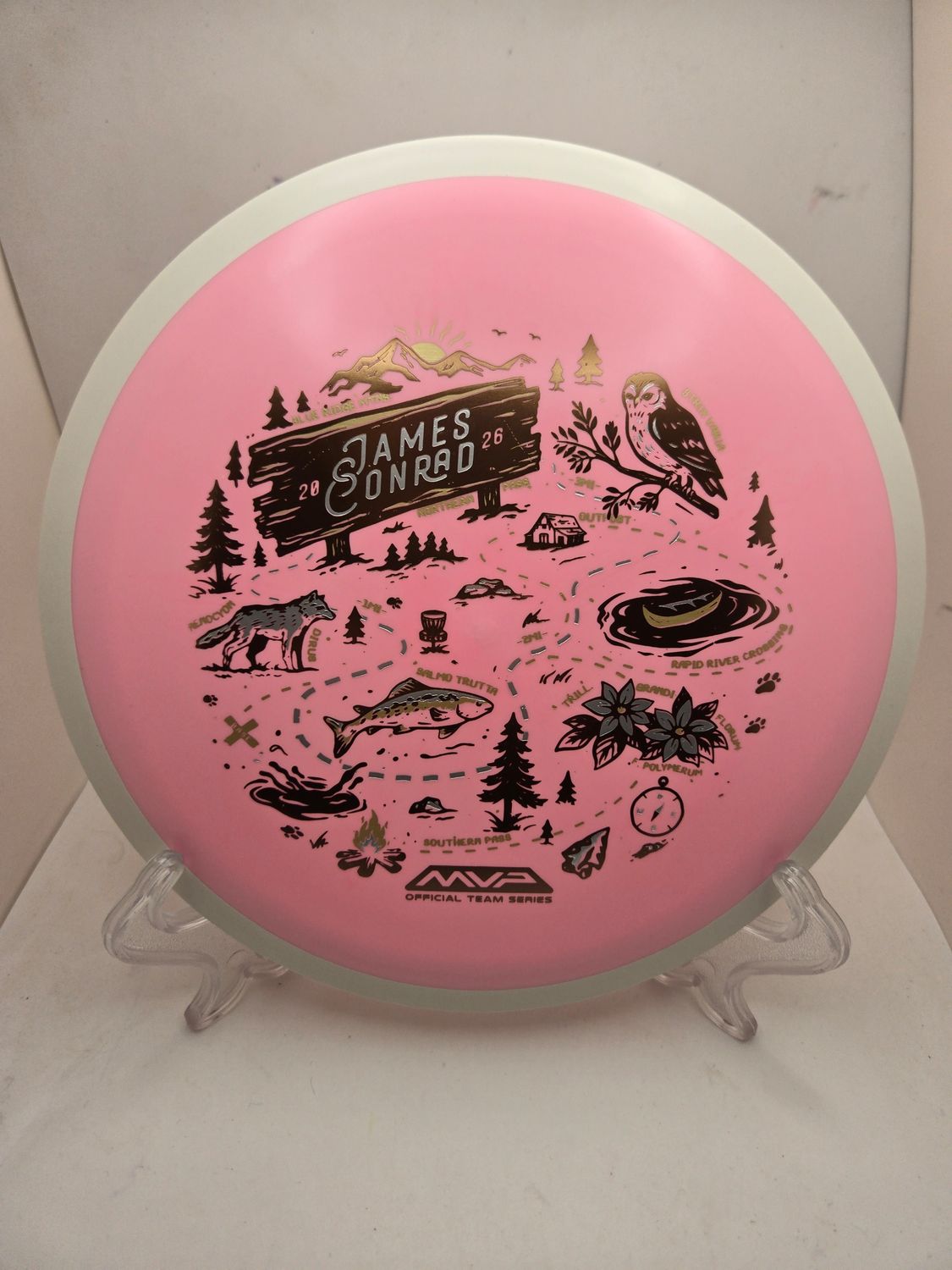 MVP Fission Trail - James Conrad Team Series 2026 Pink 163g