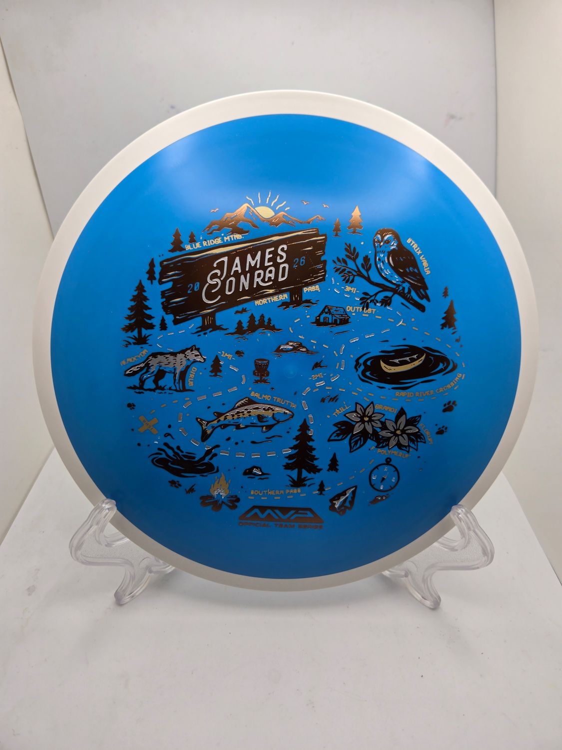 MVP Fission Trail - James Conrad Team Series 2026 Blue 158g