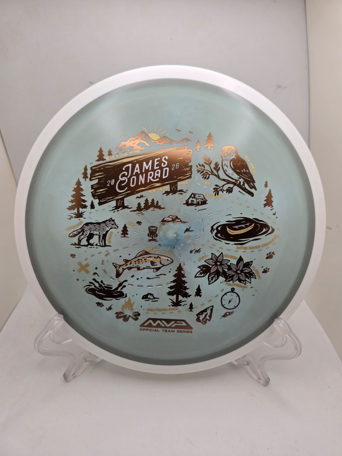 MVP Fission Trail - James Conrad Team Series 2026 Swirly Grey 142g