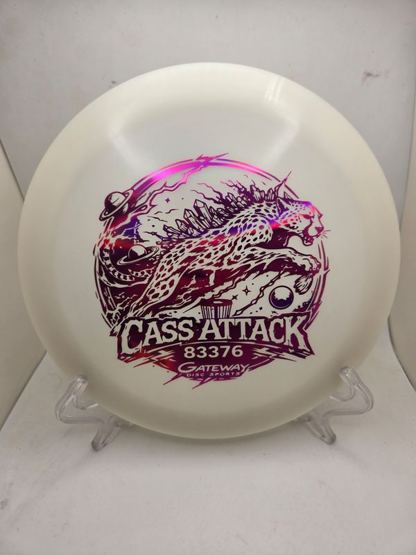 Gateway Discs Team Series Cass Attack White Glo Nxt Aura 168g