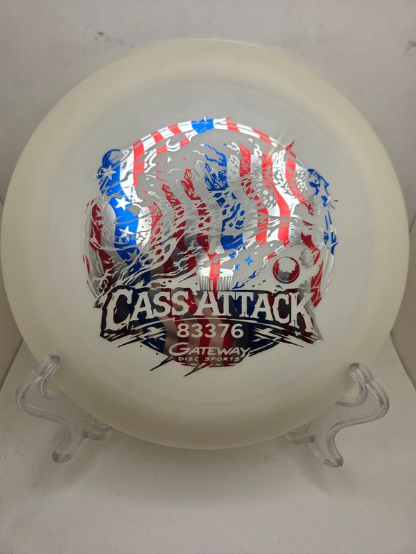 Gateway Discs Team Series Cass Attack White Glo Nxt Aura 167g