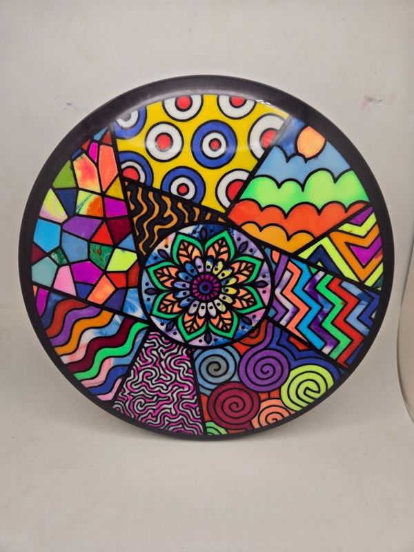 Innova Discs Star Mako3 Abstract Dye Multi color Bottom Stamp 180g