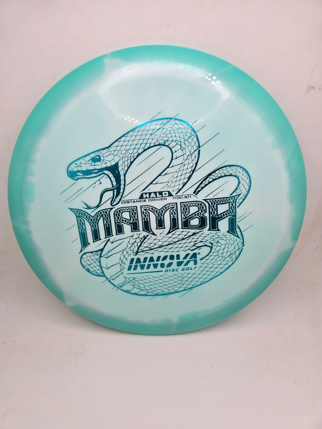 Innova Discs Halo Star Mamba White with Teal Rim 161g