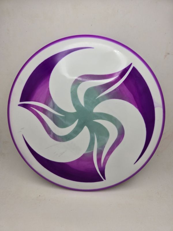 Innova Discs White Dyed I-Fly Purple Bottom Stamp Star Destroyer 168g
