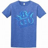 Dynamic Discs Grunge Blue T-Shirt Size Large