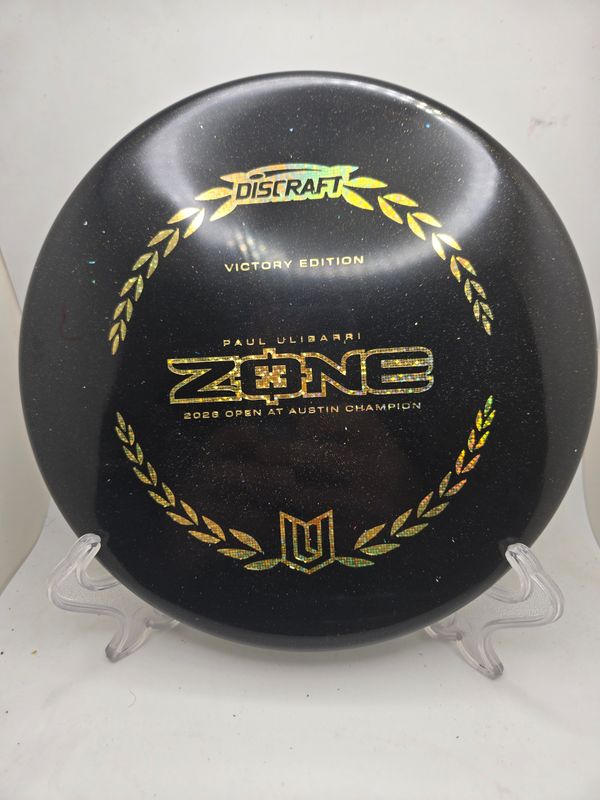 Discraft Discs Paul Ulibarri OAA Victory Edition Zone Black with Gold stamp 172g