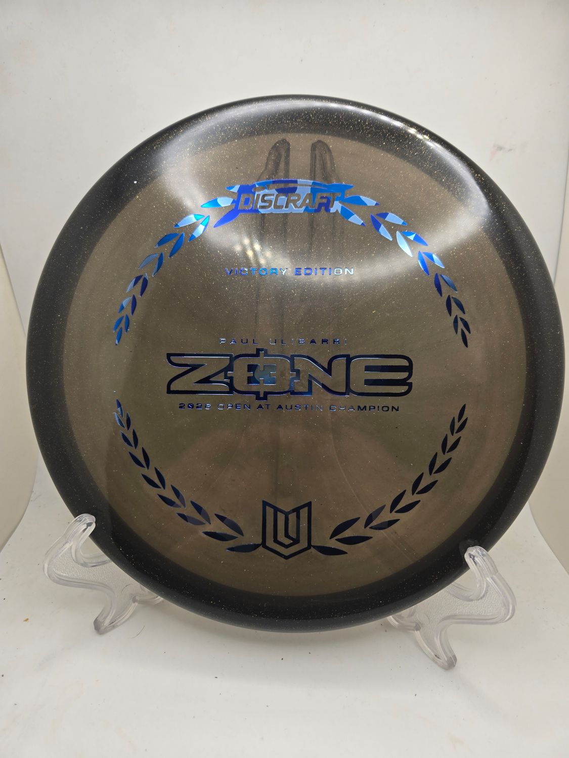 Discraft Discs Paul Ulibarri OAA Victory Edition Zone Black with Blue stamp 174g