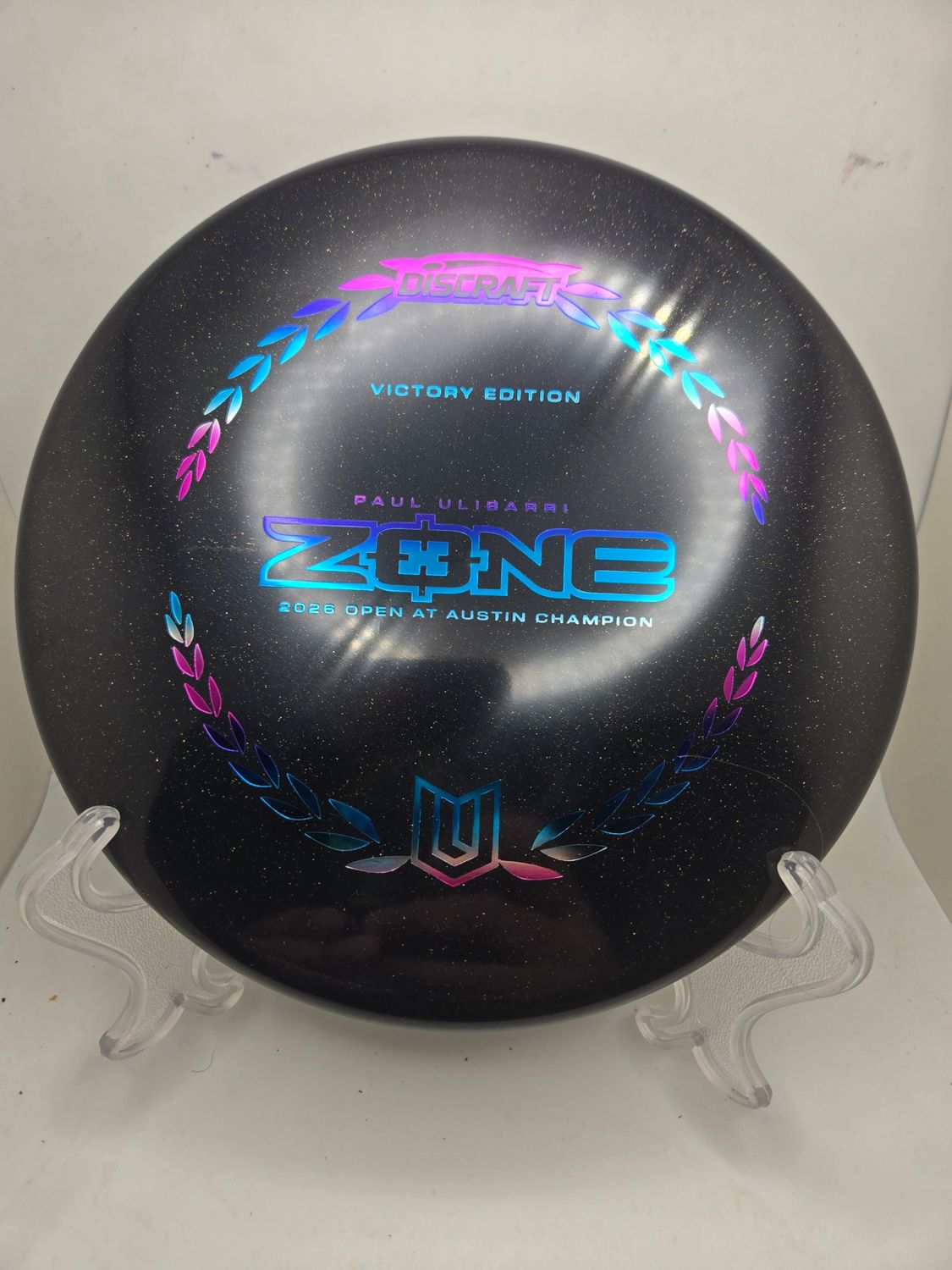 Discraft Discs Paul Ulibarri OAA Victory Edition Zone Pink/blue gradient stamp 173g
