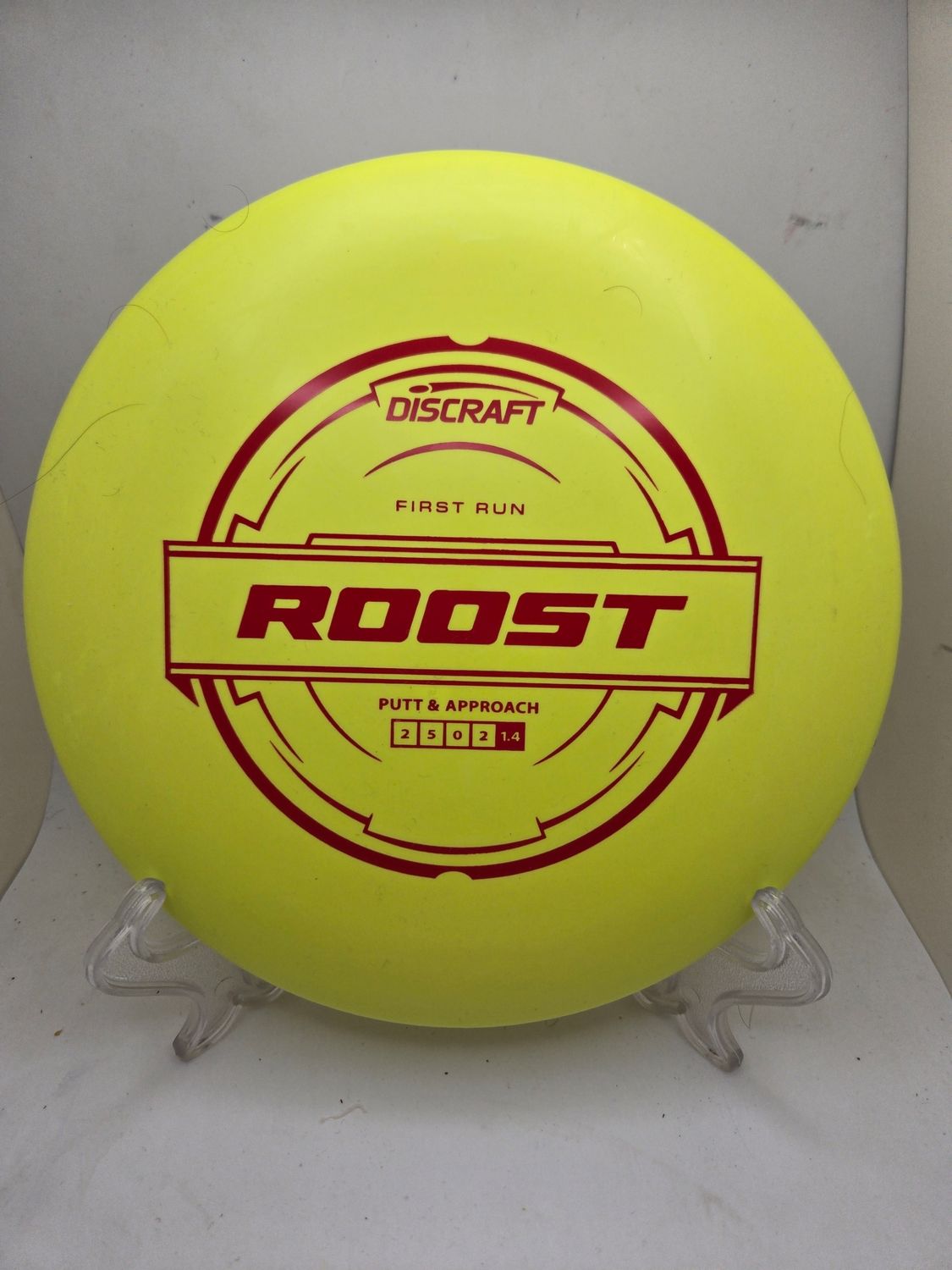 Discraft Discs First Run Roost Yellow 174g