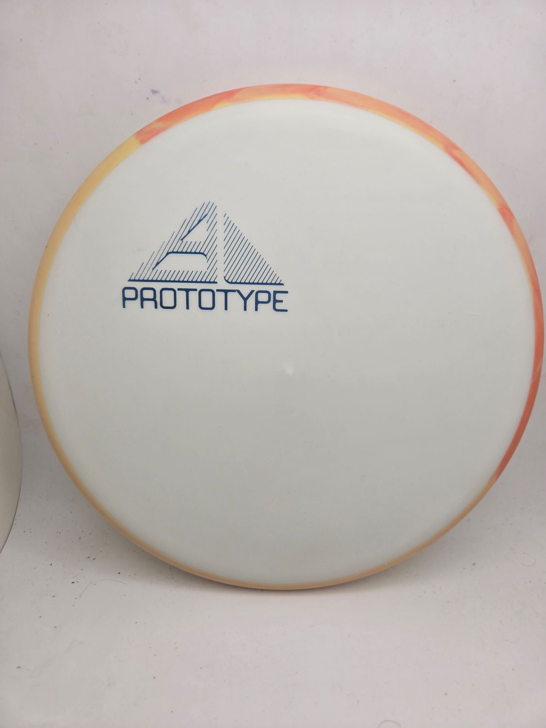 Axiom Discs Eclipse Electron Proxy Prototype with Swirly Orange Rim 173g