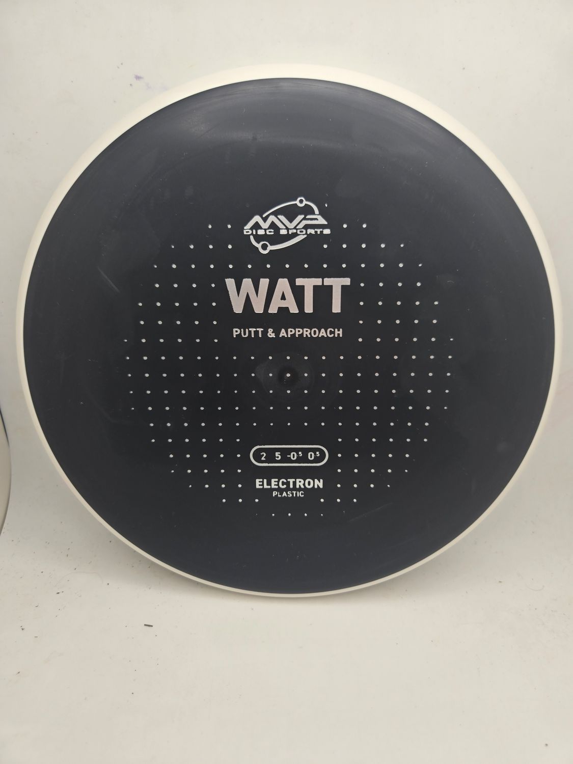 MVP Discs Electron Watt Black with White Rim 173g