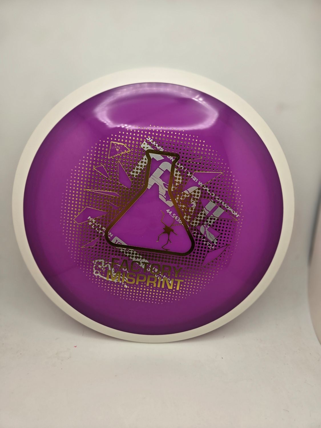 MVP Discs Misprint Neutron Trail Purple 174g
