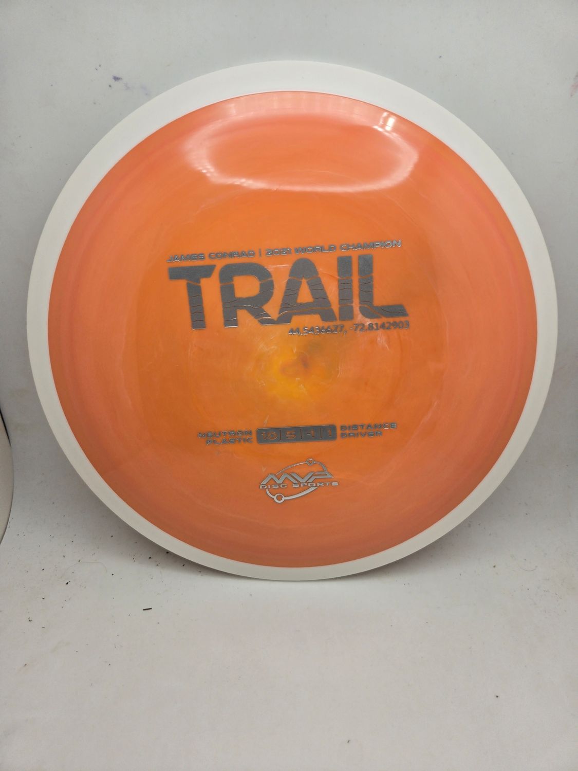 MVP Discs Neutron Trail Swirly Orange 169g