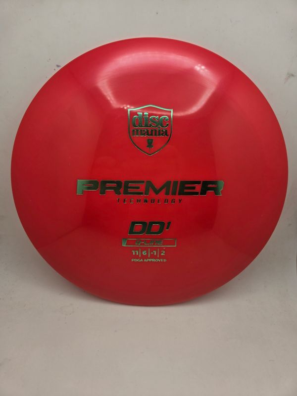 Discmania Discs DD1 Q-Line Red 168-169g