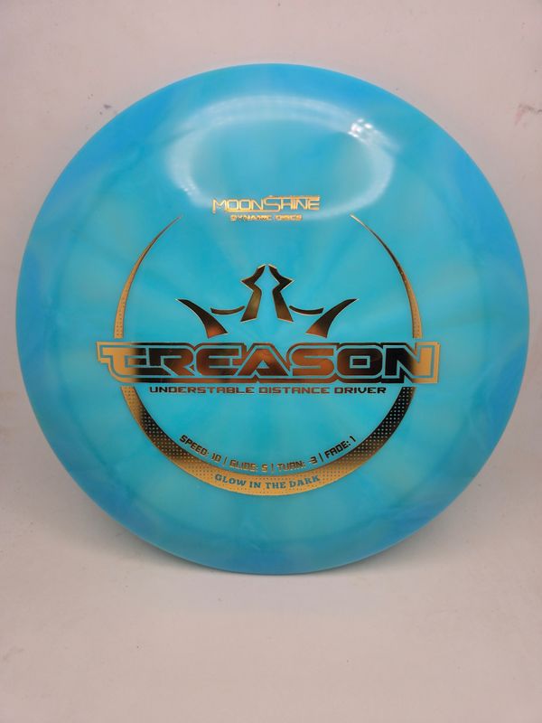 Dynamic Discs Lucid Burst Moonshine Blue Treason 173g