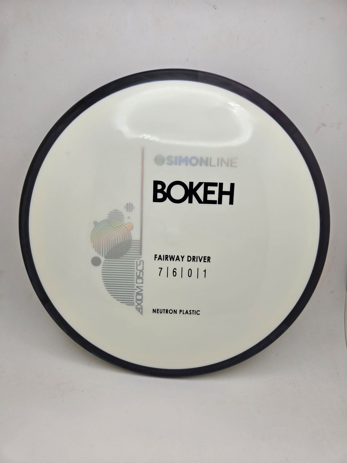 Axiom Discs Neutron Bokeh White with Black Rim 173g