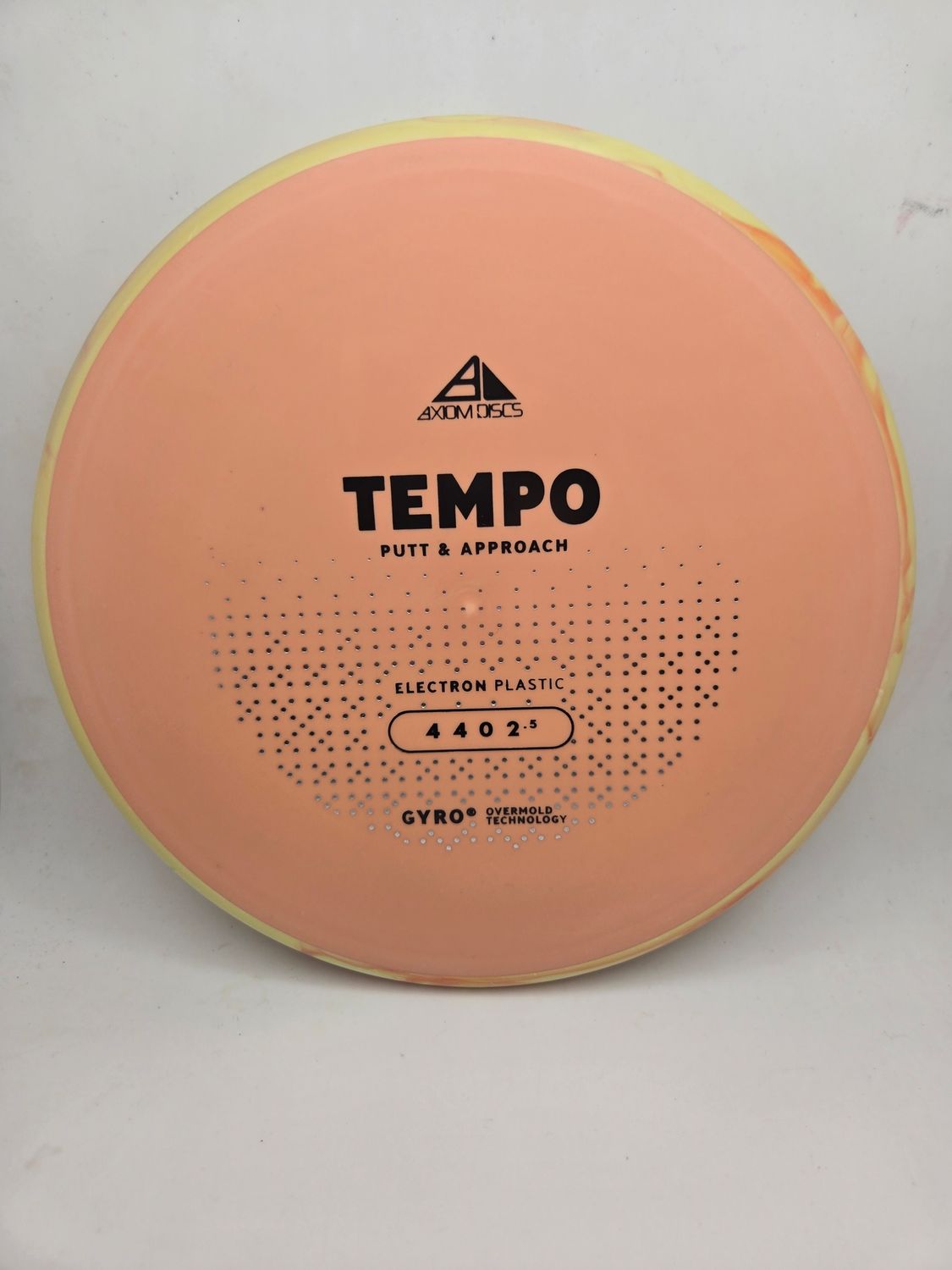 Axiom Discs Tempo Electron Orange with Yellow Rim 172g